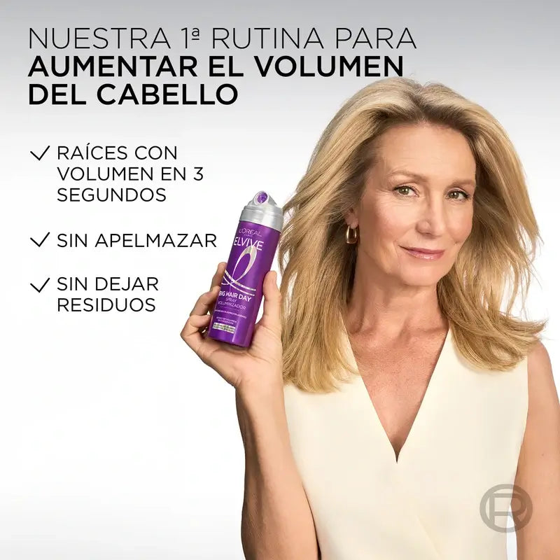 L'Oréal Paris Elvive Big Hair Day Erfrischendes Volumen Spray, 200 ml