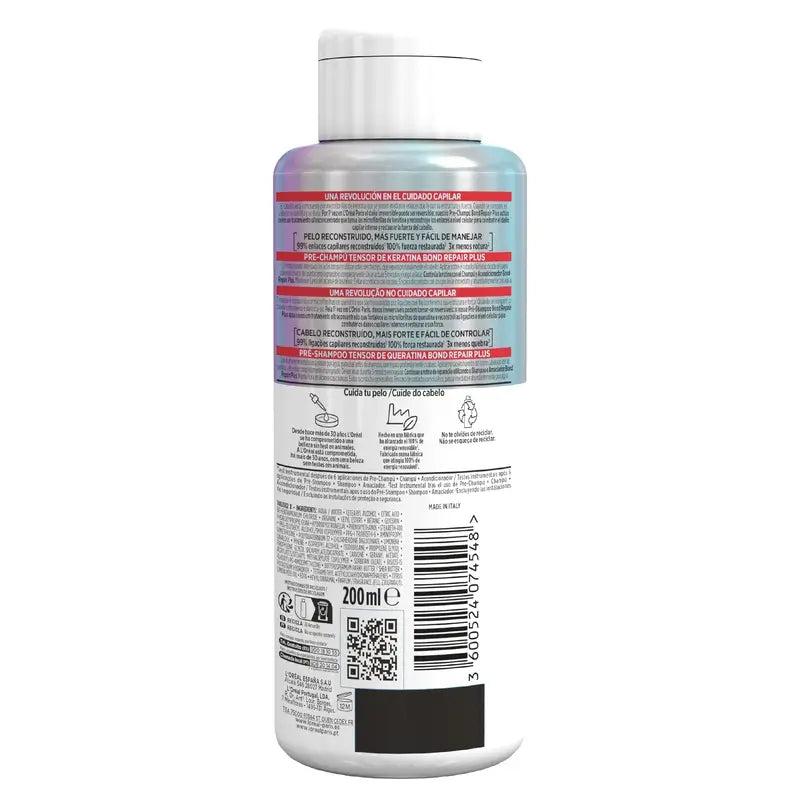 L'Oréal Paris Elvive Bond Repair Plus Keratin straffende Pre-Shampoo-Behandlung, 200 ml
