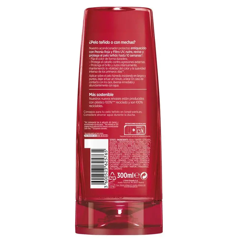 L'Oréal Paris Elvive Color Vive Schützende Spülung für farbbehandeltes Haar 300Ml