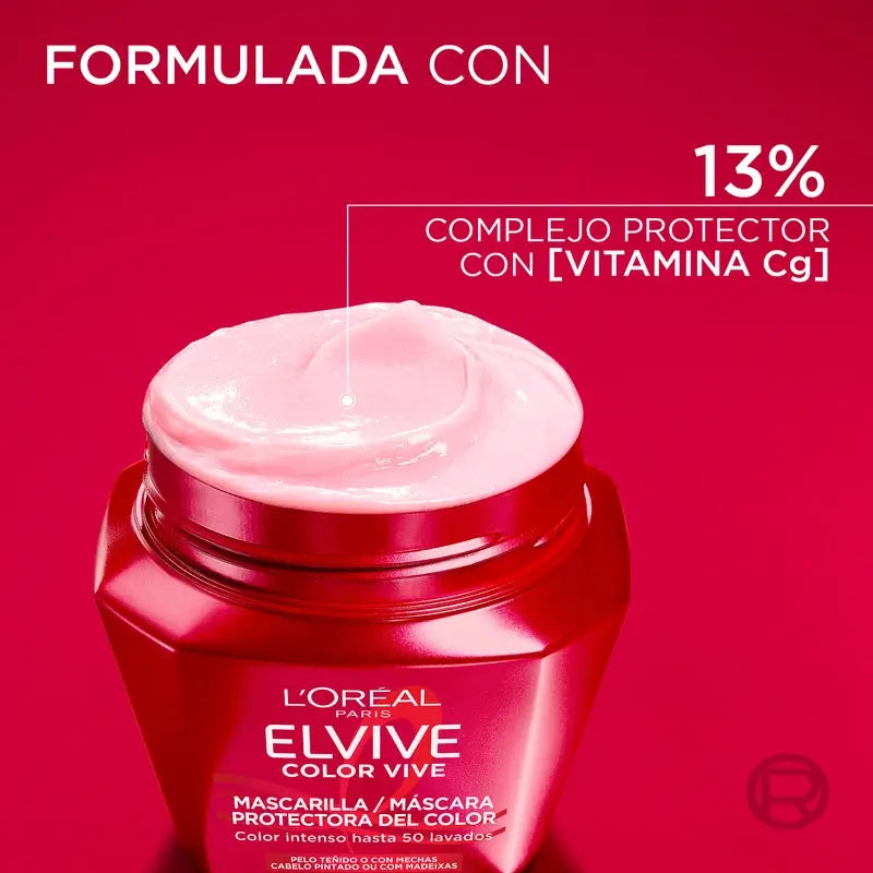 L'Oréal Paris Elvive Farbe Vive Farbe Lock Maske, 310 ml