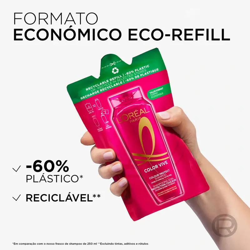 L'Oreal Paris Elvive Ecopack Colorvive 500Ml