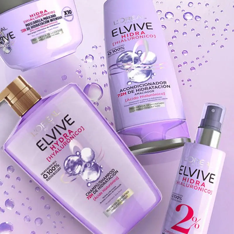 L'Oréal Paris Elvive Hydra Hyaluronic 72H Feuchtigkeitsspendende Spülung 300Ml