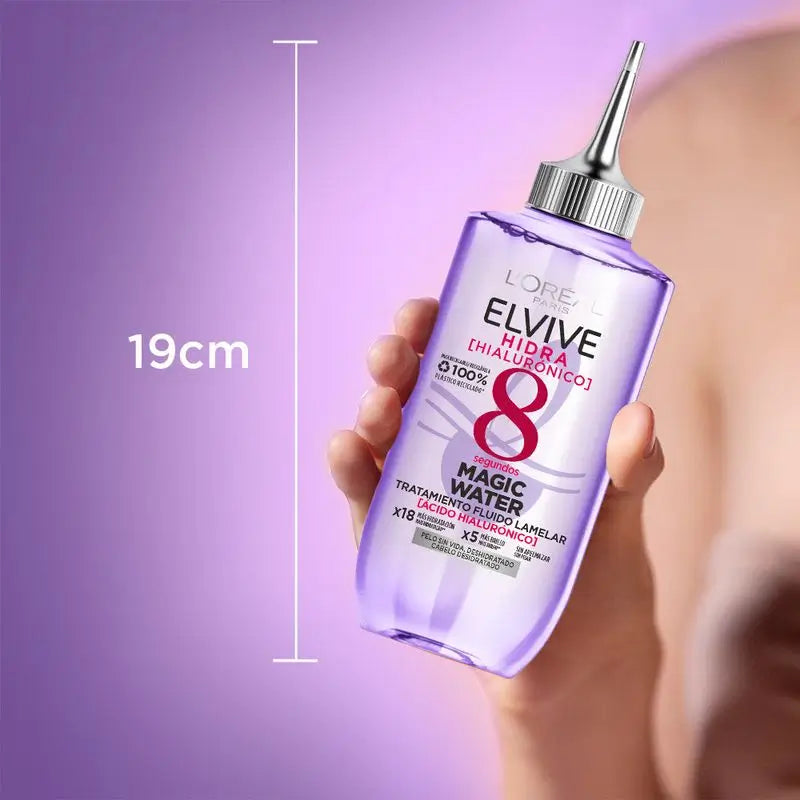 L'Oréal Paris Elvive Hidra Hyaluronic Magic Water: 8S Haarkur, Lamellar Technologie, 200Ml