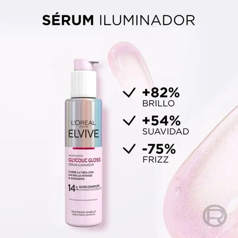L'Oréal Paris Elvive Glycolic Gloss Serum mit Glykolsäure Weiches & glänzendes Haar