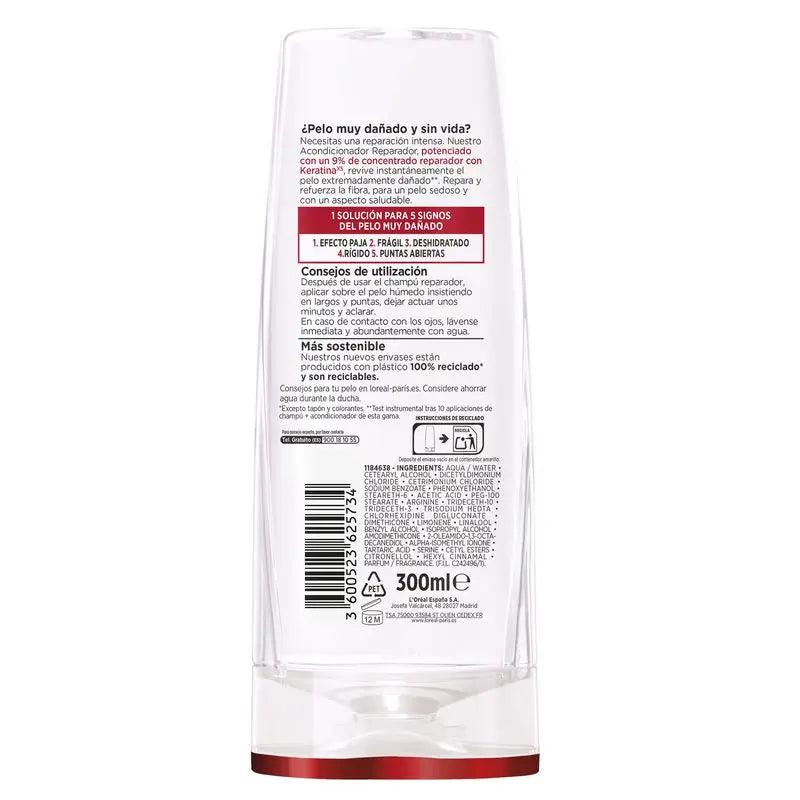 L'Oréal Paris Elvive Total Repair 5 Reparierende Spülung für geschädigtes Haar 300 Ml