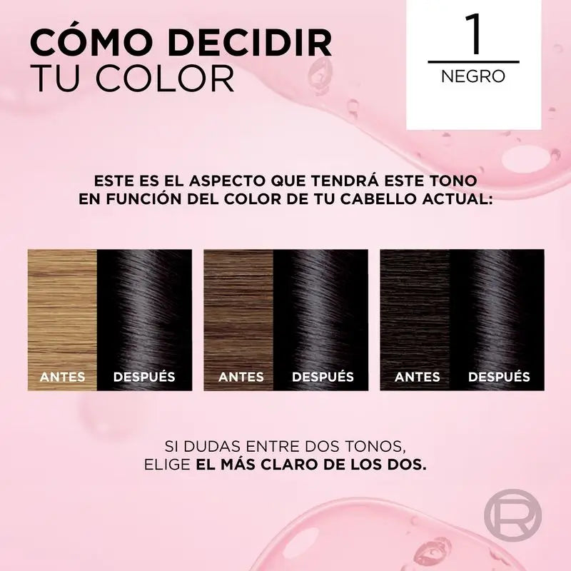 L'Oréal Paris Excellence Creme Dauerhafte Haarfarbe - Farbton 1 Schwarz