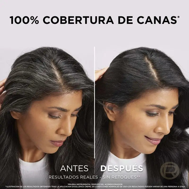 L'Oréal Paris Excellence Creme Dauerhafte Haarfarbe - Farbton 1 Schwarz