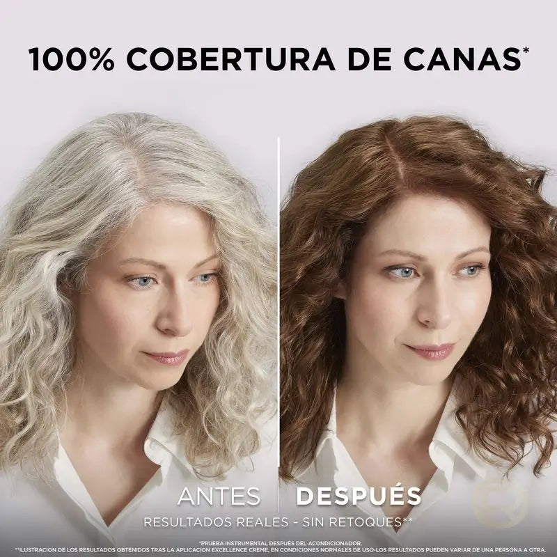 L'Oréal Paris Excellence Creme Dauerhafte Haarfarbe - Farbton 6 Dunkelblond
