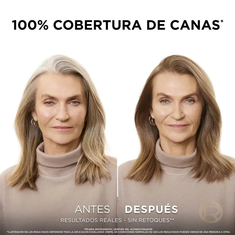 L'Oréal Paris Excellence Creme Dauerhafte Haarfarbe - Farbton 7 Blond