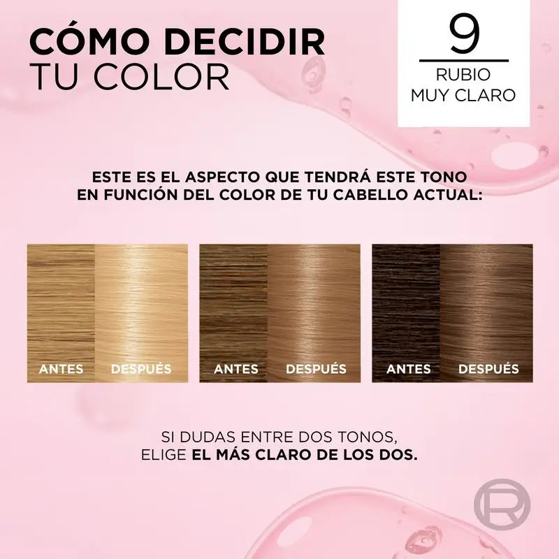 L'Oréal Paris Excellence Creme Dauerhafte Haarfarbe - Sehr helles Blond Farbton 9