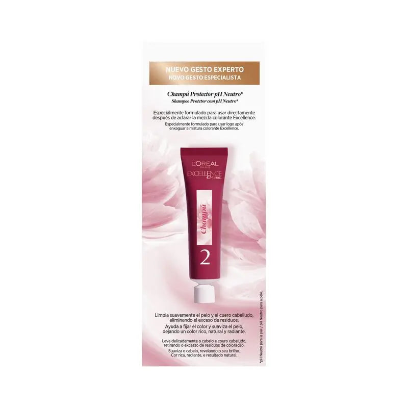 L'Oréal Paris Excellence Intensive Dauerhafte Haarfarbe - Farbton 7.43 Goldkupferblond
