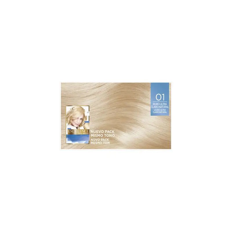 L'Oréal Paris Excellence Pure Blonde Ultra-Aufhellung - Farbe 01 Ultrahelles Naturblond