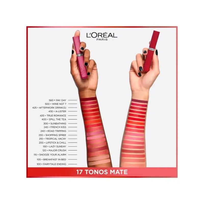L'Oréal Paris Infaillible Le Matte Resistance Matte Finish 16H*. Farbton 150 Wein Nicht?