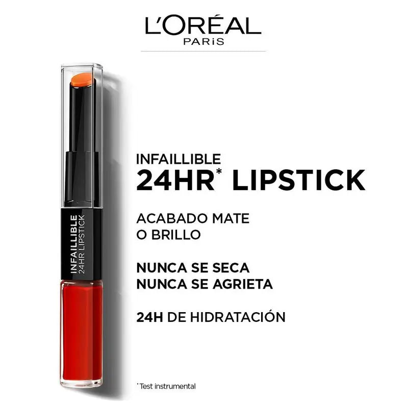 L'Oréal Paris Infallible 24H 213 Toujours Teaberry Pink Permanenter Lippenstift