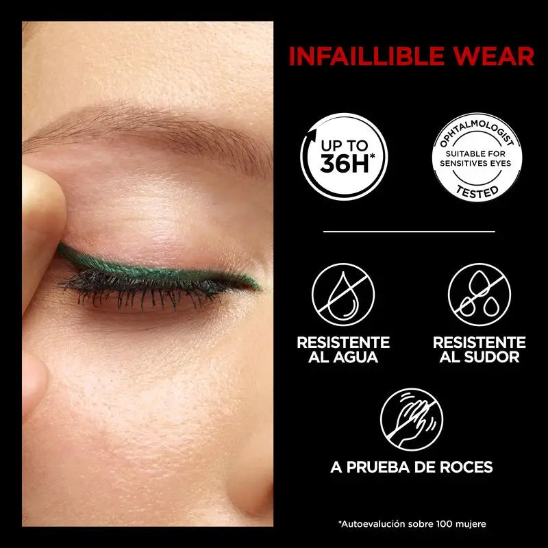 L'Oréal Paris Unfehlbarer Halt Liner 36H Intensiver Farbton