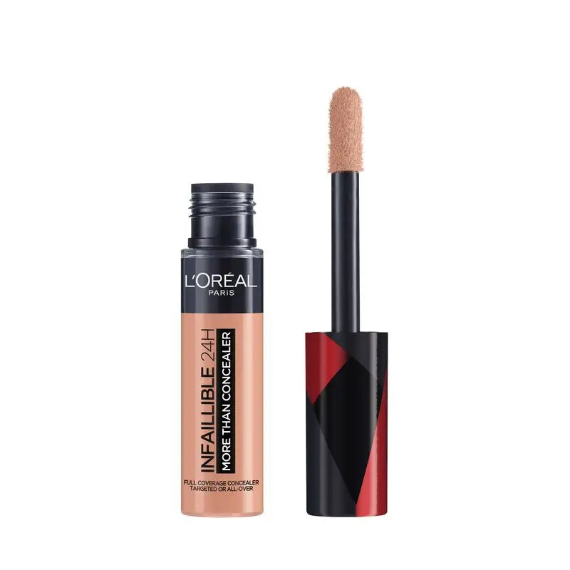 L'Oréal Paris Infallible More Than Concealer Abdeckende Abdeckcreme, Farbton 331 Latte/Cafe Au Lait, 11 ml