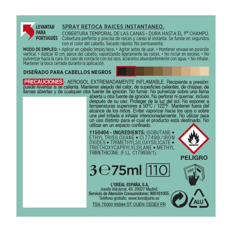 L'Oréal Paris Magische Retusche 1 Noir 75Ml