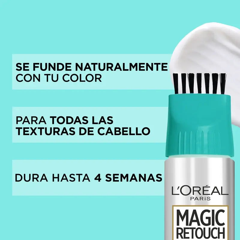 L'Oréal Paris Magic Retouch Permanent – Nachfärben der Haarwurzeln 02 Schwarz 18 ml