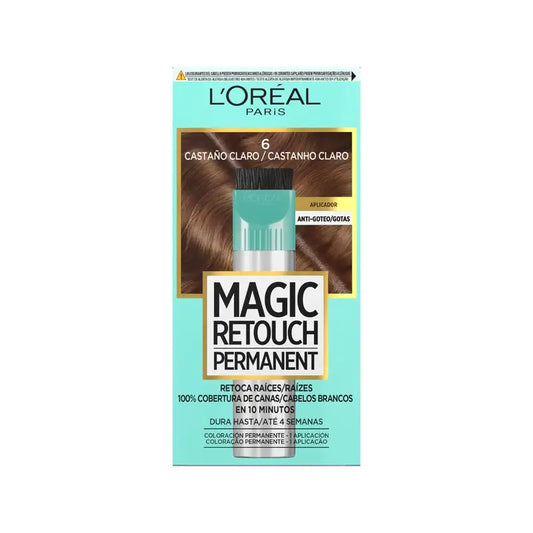 L'Oréal Paris Magic Retouch Permanent – Ansatzkorrektur 6 Hellbraun 18 ml