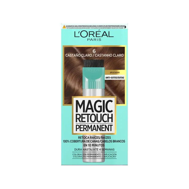 L'Oréal Paris Magic Retouch Permanent – Ansatzkorrektur 6 Hellbraun 18 ml