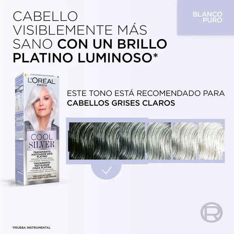 L'Oreal Paris Cool Silver 1 Reinweißes Rouge