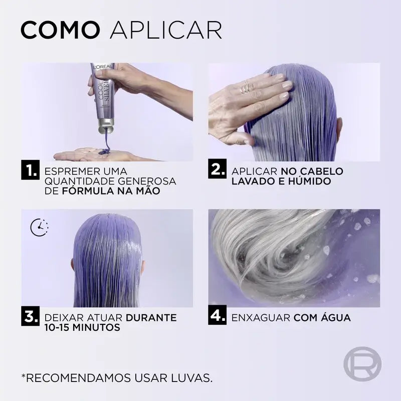 L'Oreal Paris Cool Silver 1 Reinweißes Rouge