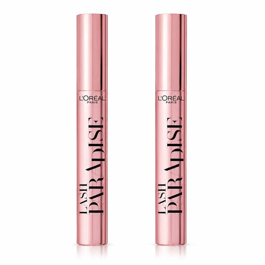 L'Oréal Paris Paradise Extra Schwarzes Volumen & Länge Wimperntusche, 2er Pack