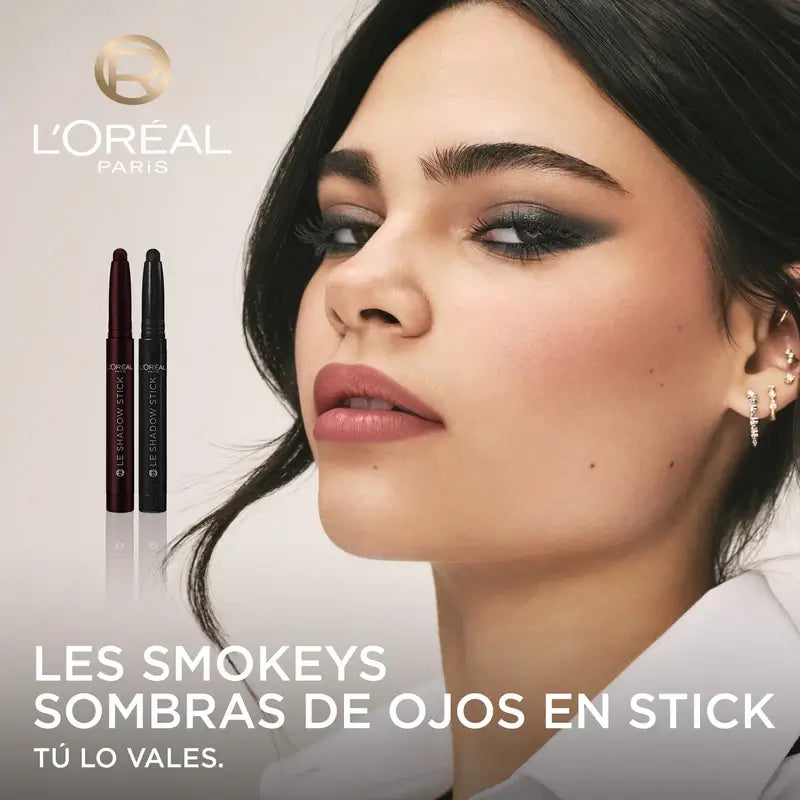 L'Oreal Paris Paradise Les Shadow Sticks Smokey Creamy Blending Eye Shadow Midnight Noir