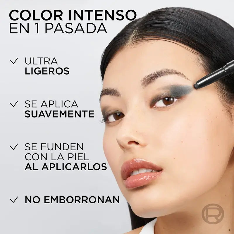 L'Oreal Paris Paradise Les Shadow Sticks Smokey Creamy Blending Eye Shadow Midnight Noir