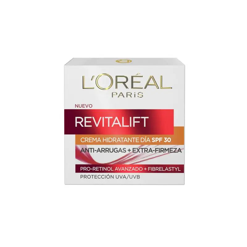 L'Oréal Paris Revitalift Anti-Falten-Tagescreme mit Sonnenschutz - mit Pro-Retinol - 50 Ml