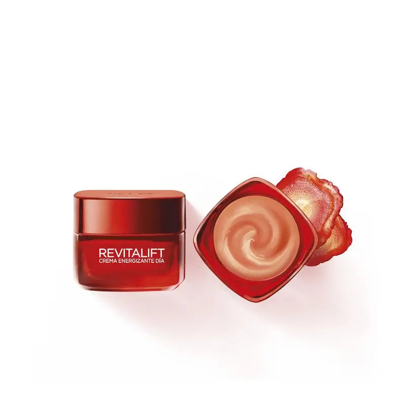 L'Oréal Paris Revitalift Energising Red Tagescreme - mit rotem Ginseng - 50 ml