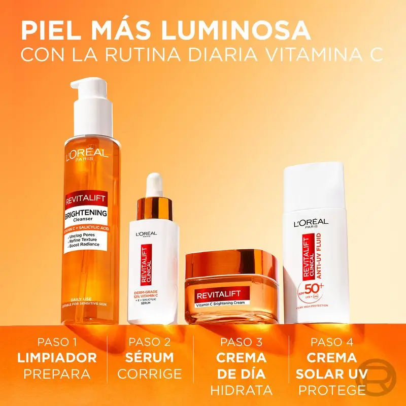 L'Oréal Paris Revitalift Vitamin C Hautaufhellung & Porenverkleinerung Gel-Creme