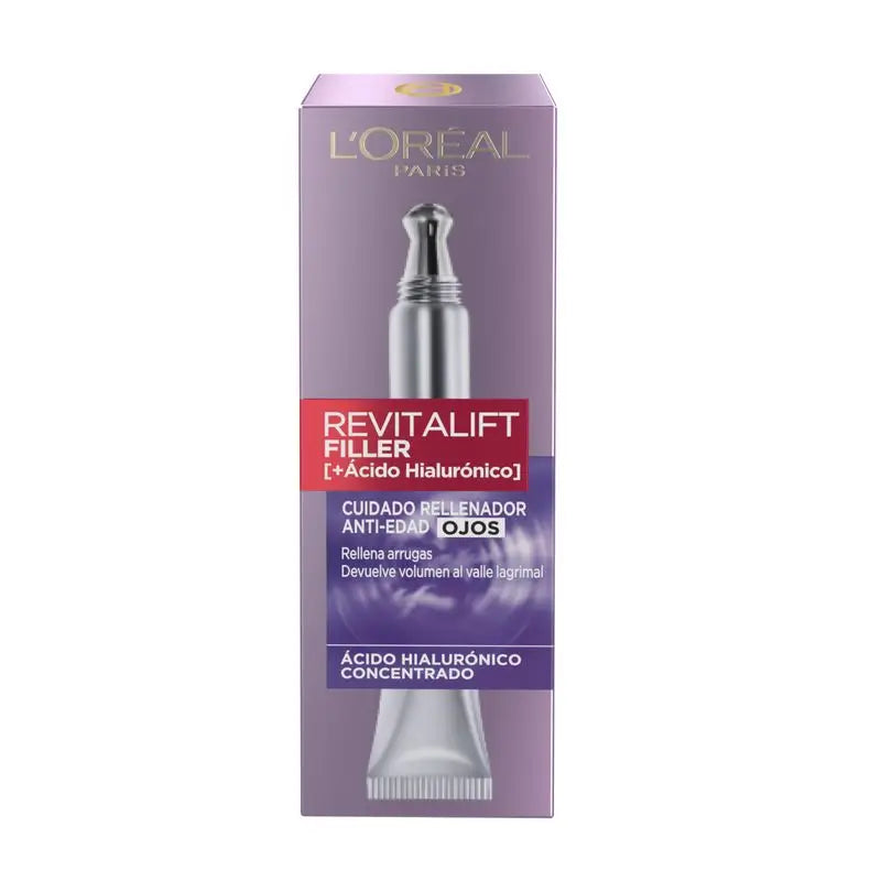 L'Oréal Paris Revitalift Filler Anti-Age Plumping Augenkontur [+Hyaluronsäure]-15Ml