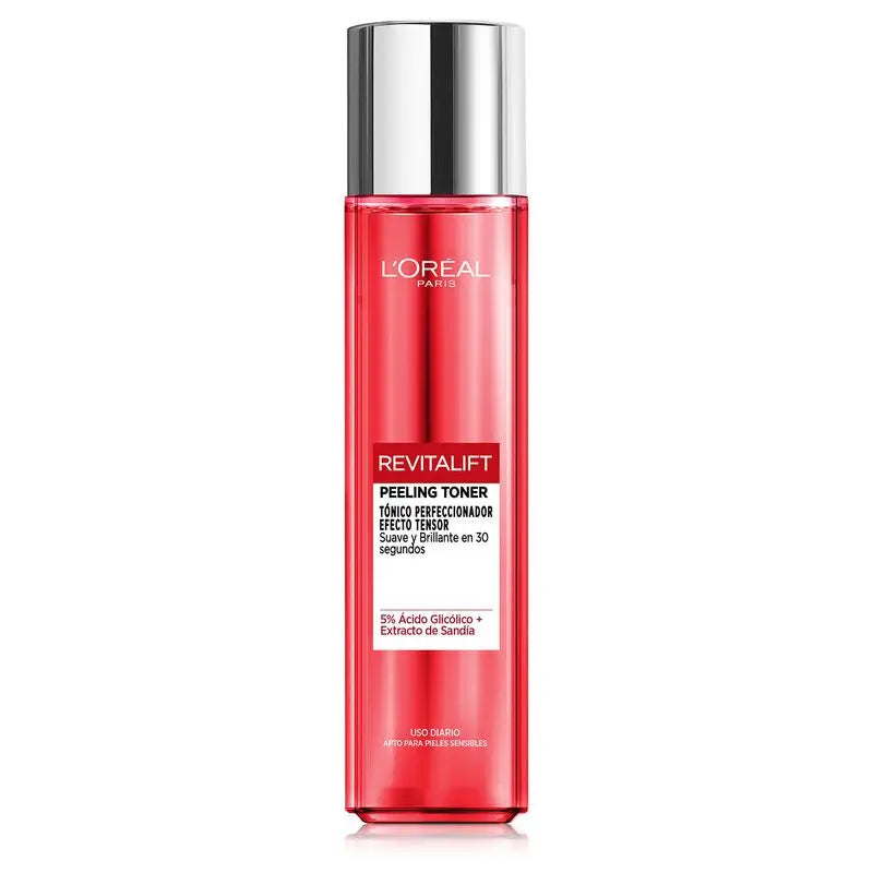 L'Oréal Paris Revitalift Perfektionierendes Gesichtswasser, Wassermelonenextrakt, glatte & strahlende Haut in 30 Sekunden, 180Ml