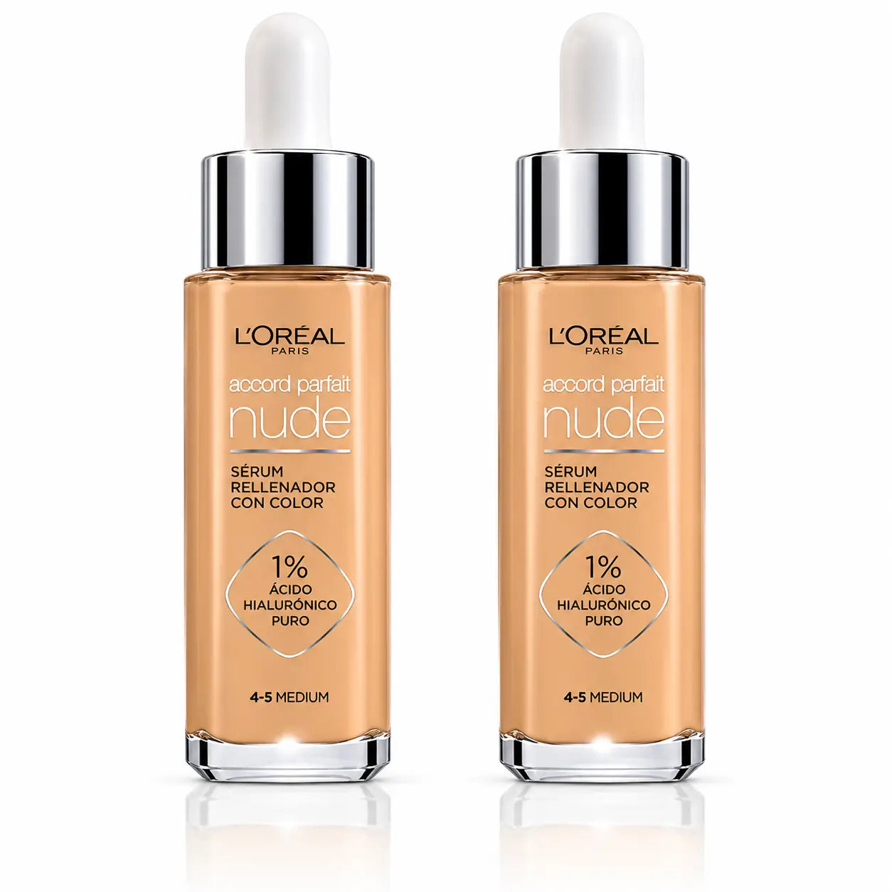 L'Oréal Paris Farbserum Accord Parfait Ton 4-5 Medium , Packung 2