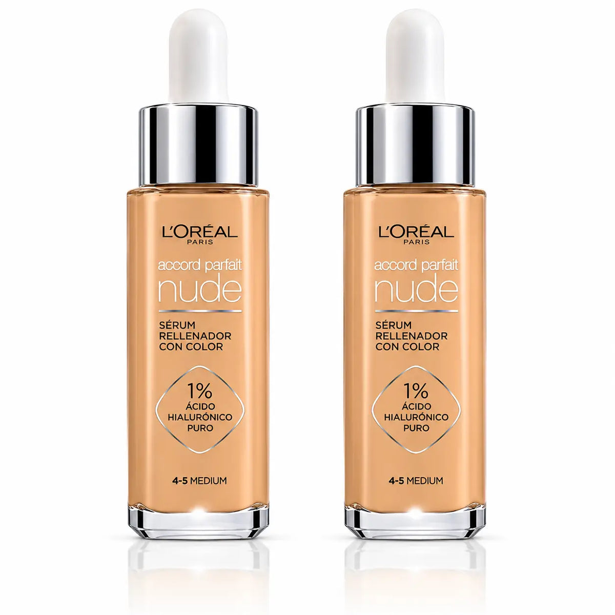 L'Oréal Paris Farbserum Accord Parfait Ton 4-5 Medium , Packung 2
