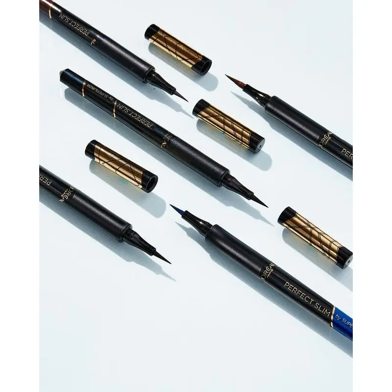 L'Oréal Paris Super Liner Perfect Slim Intensiv Schwarz Intensiv Ultra-Präzisionsflüssiger Eyeliner
