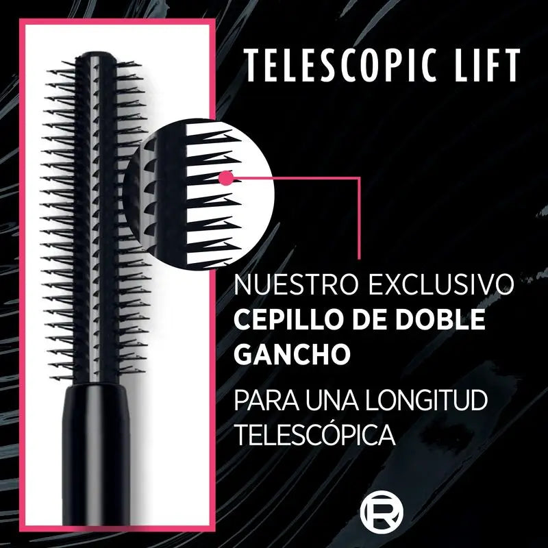L'Oréal Paris Telescopic Extra Black Mascara +5Mm Länge.