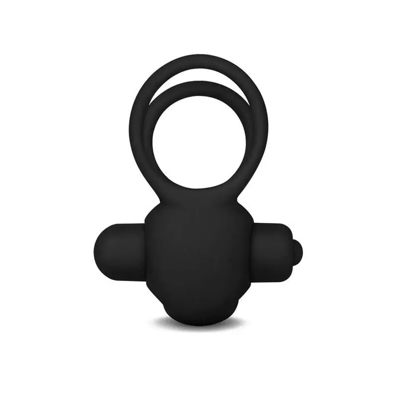 Lovetoy Power Clit Duo Doppelvibrationsring Schwarz