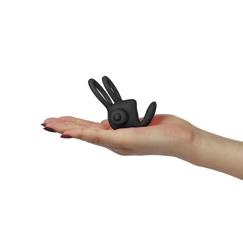Lovetoy Power Clit Duo Doppelvibrationsring Schwarz