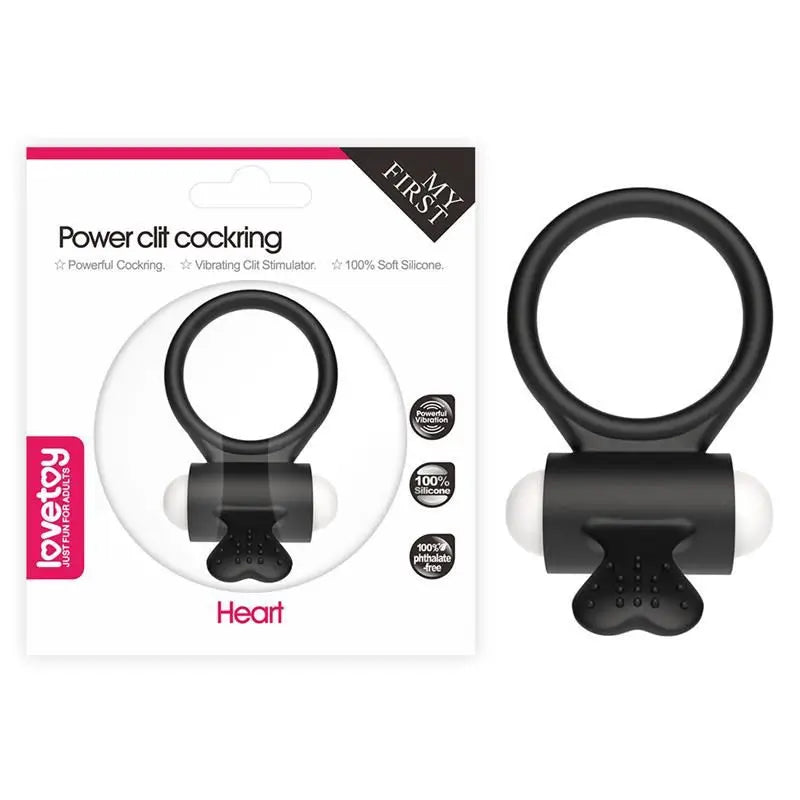 Lovetoy Power Klitoris Vibrationsring Schwarz Modell 2
