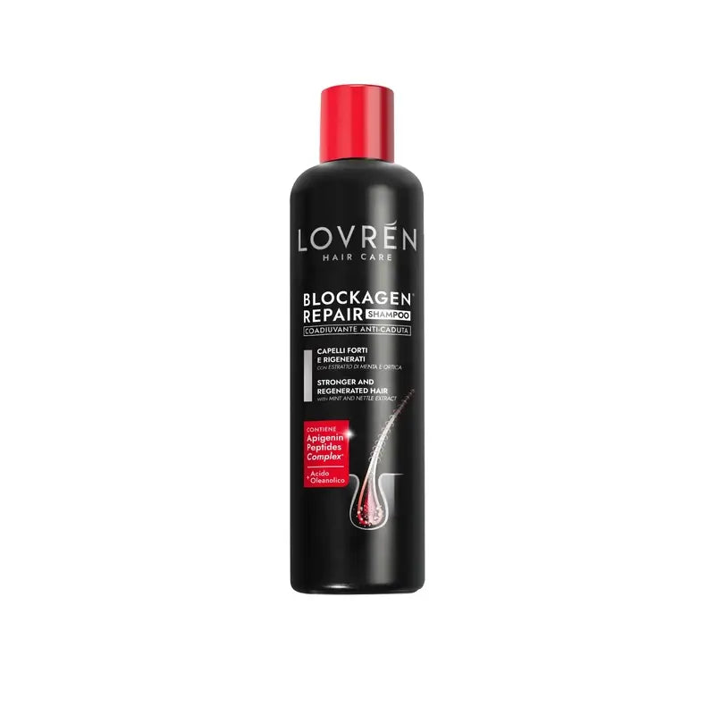 Lovrén Haarpflege Blockagen Repair Adjuvant Anti-Haarausfall Shampoo, 250 ml