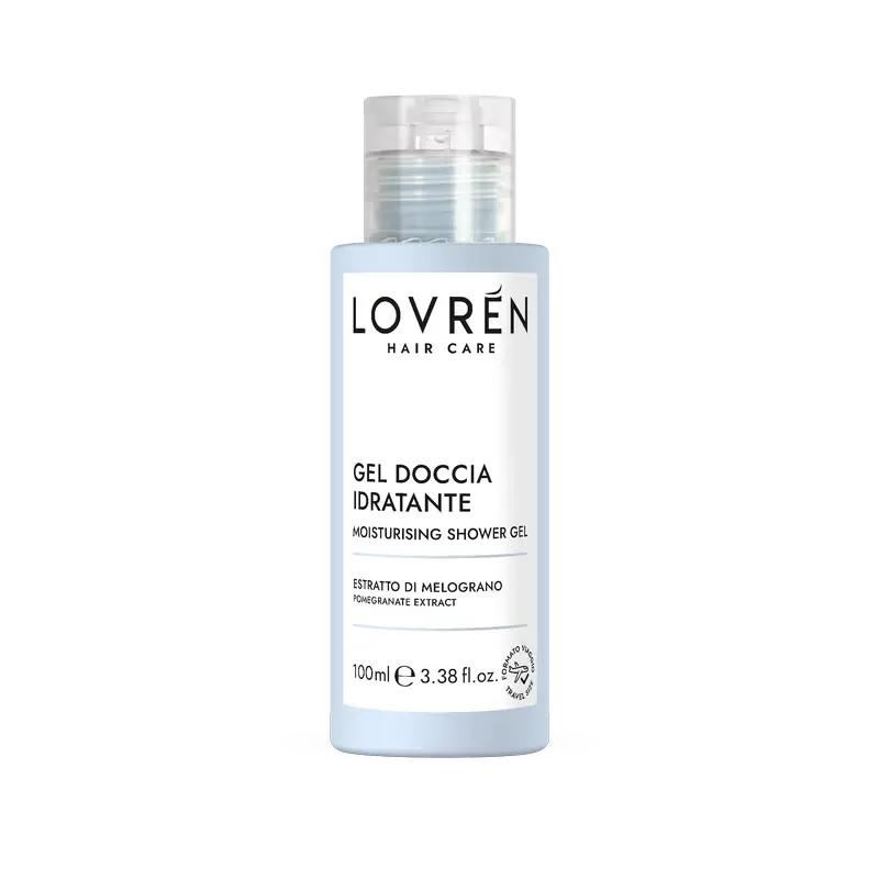 Lovrén Hair Care Feuchtigkeitsspendendes Duschgel Reisegröße, 100 ml