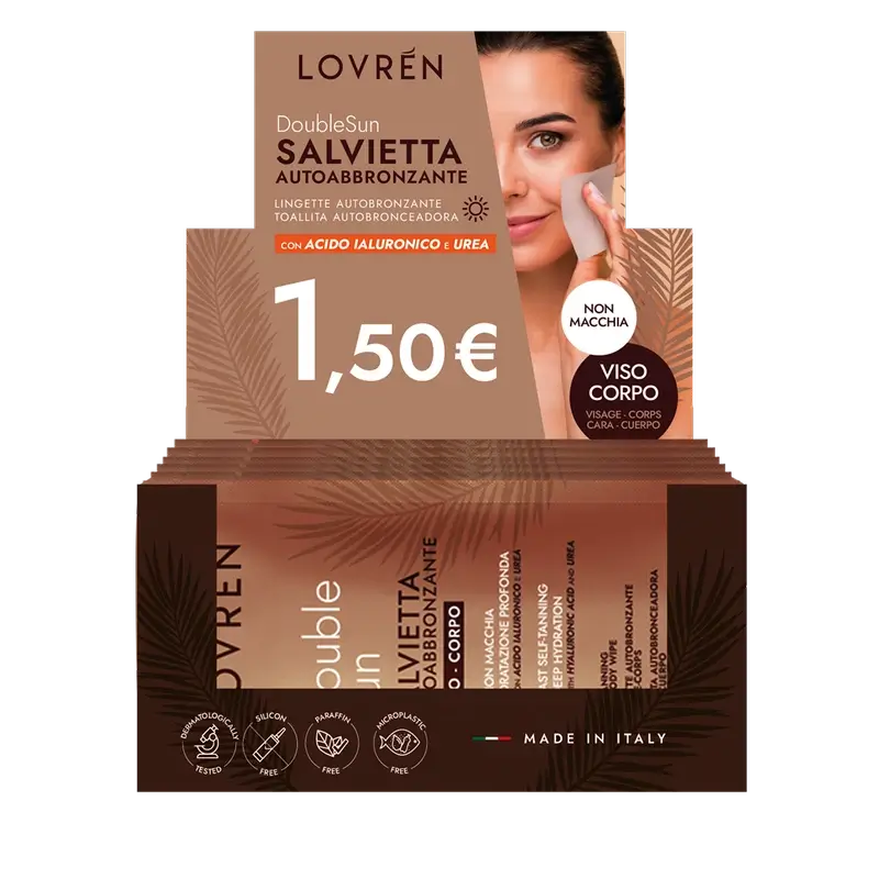 Lovrén Solaire Selbstbräunungstuch Doppelsonne