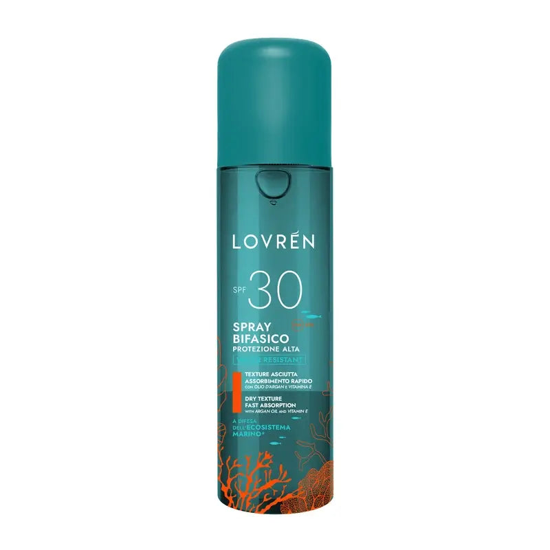 Lovrén Solaire Spray Biphasic Spf30 Hoher Schutz, 150 ml
