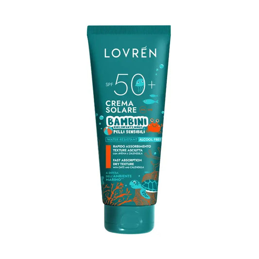 Lovrén Solaire Sonnenschutzcreme Spf50+ Kinder und empfindliche Haut, 200 ml