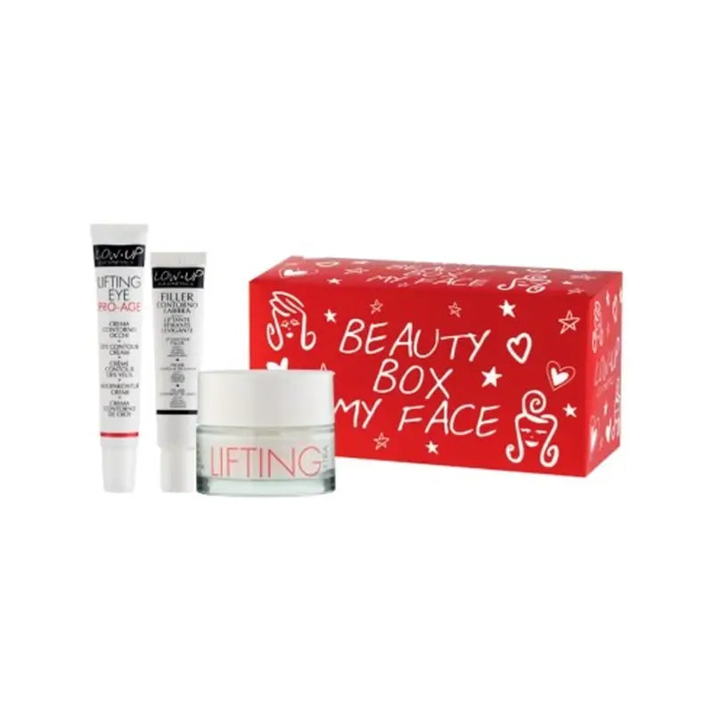 Low Up Beauty Box Mein Gesicht