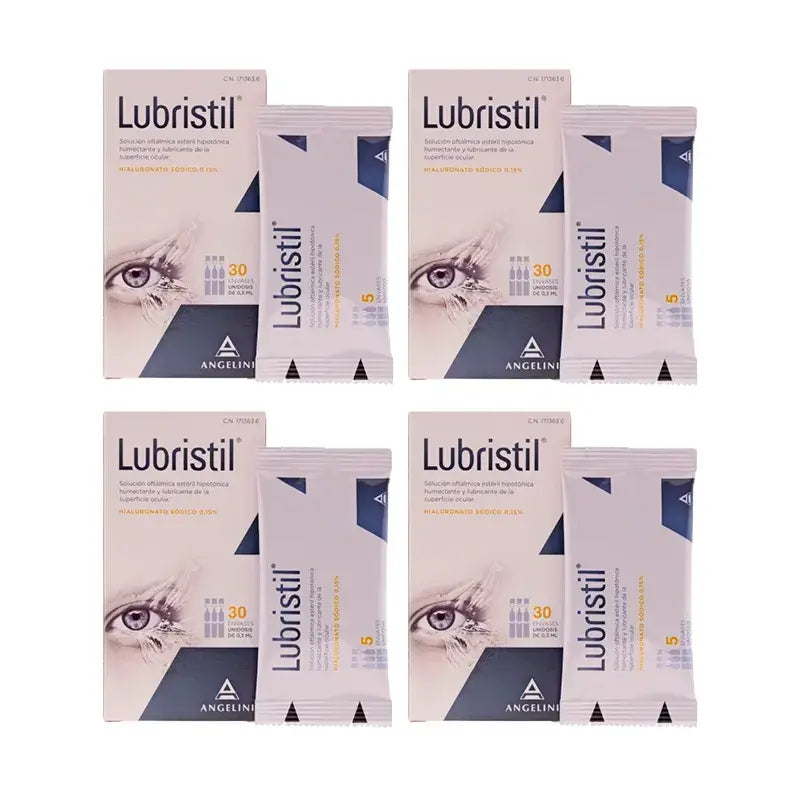 Lubristil Hyaluronat Augentrockenheit 4 X 30 Einzeldosen