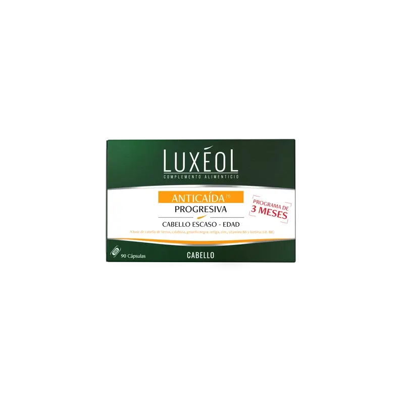 Luxeol Anticaida Progressive 3 Monate , 90 Tabletten