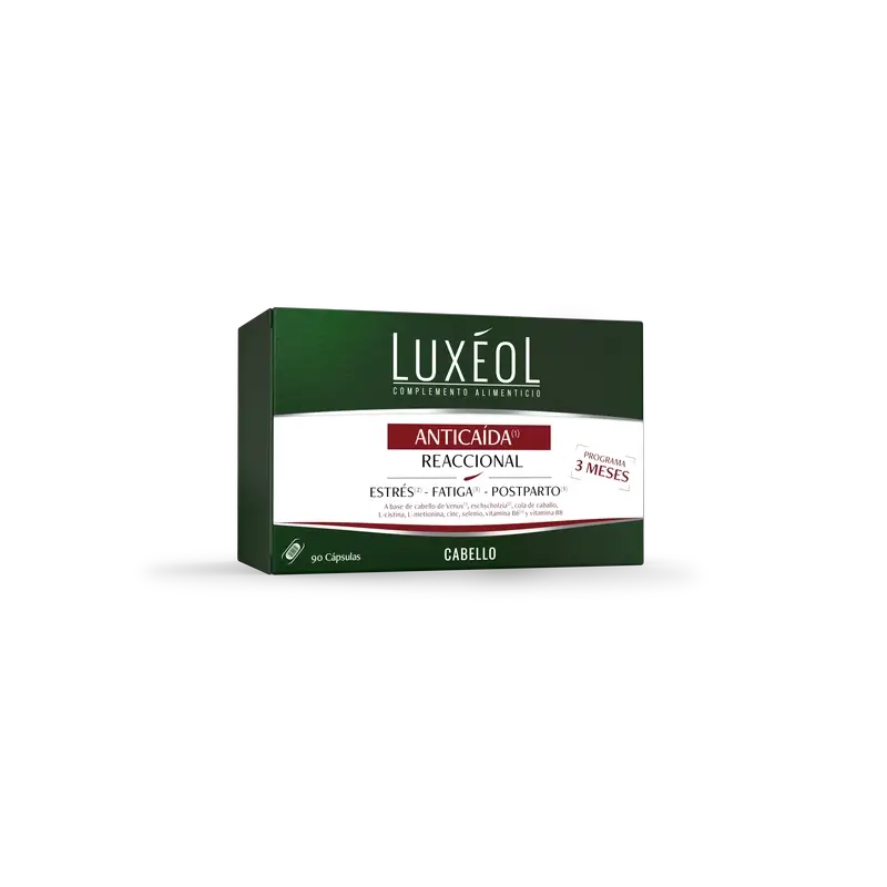 Luxeol Anticaida Reaccional 3 Monate , 90 Tabletten